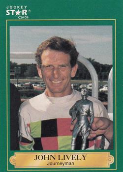 1991 Jockey Star Jockeys #123 John Lively Front